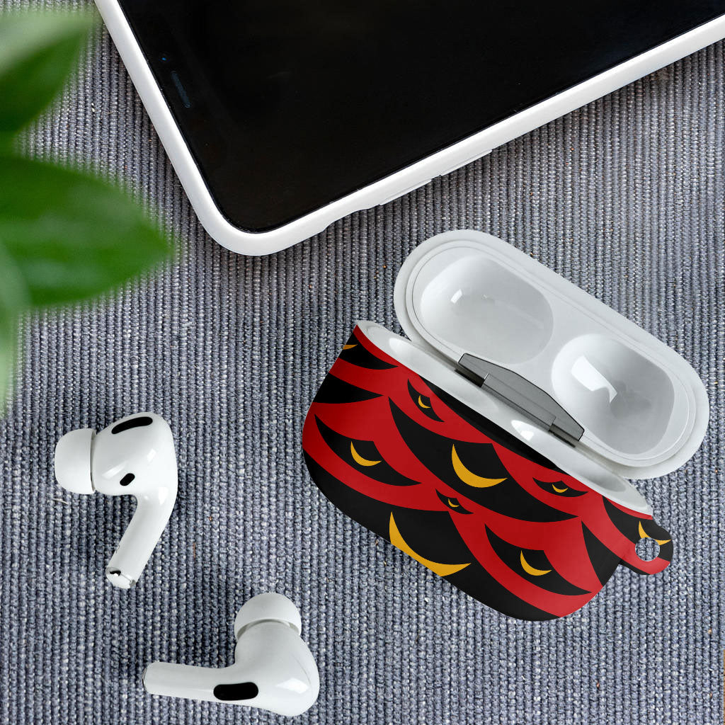 Hawaii Ahu Ula Inspired AirPods Case Red Version LT05 - Polynesian Pride