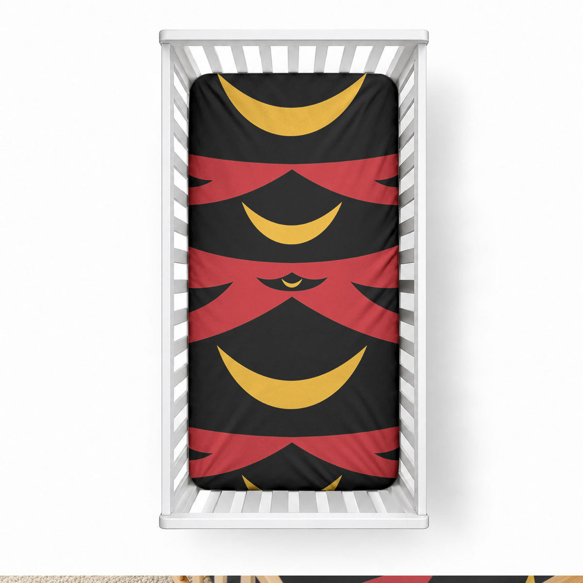 Hawaii Ahu Ula Inspired Baby Bed Cover Red Version LT05 28 × 52 in Red - Polynesian Pride