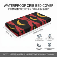 Hawaii Ahu Ula Inspired Baby Bed Cover Red Version LT05 - Polynesian Pride