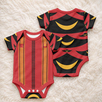 Hawaii Ahu Ula Inspired Baby Onesie Red Version LT05 - Polynesian Pride