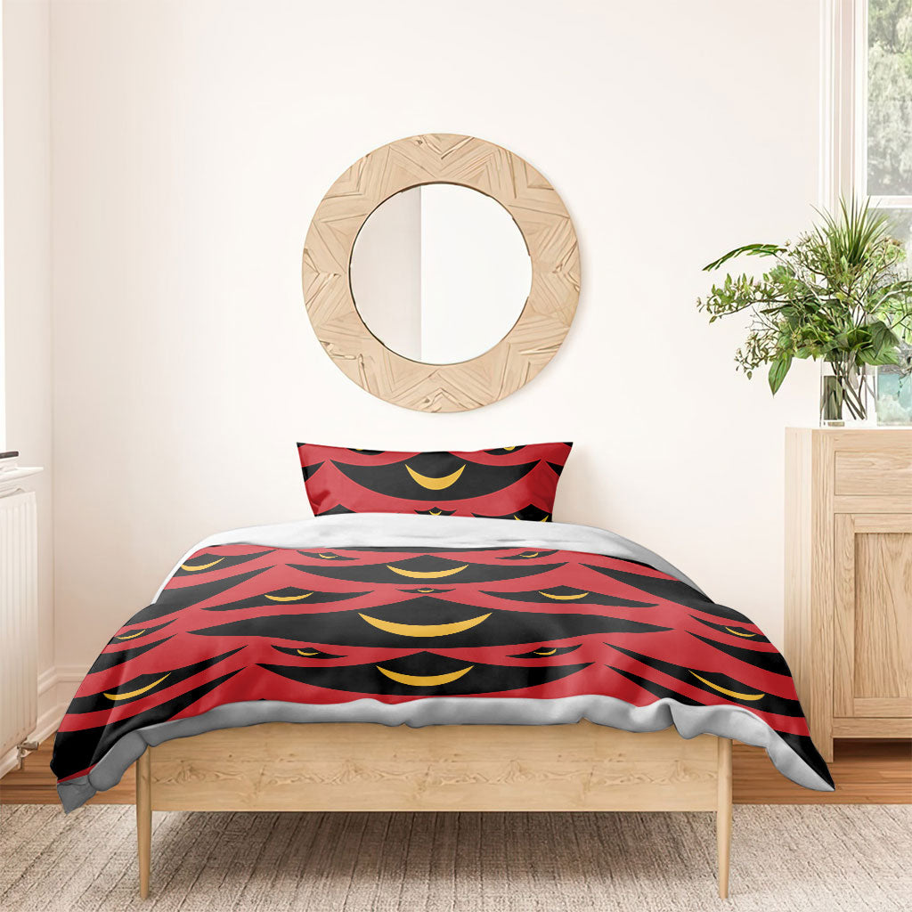 Hawaii Ahu Ula Inspired Bedding Set Red Version LT05 - Polynesian Pride
