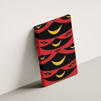 Hawaii Ahu Ula Inspired Canvas Wall Art Red Version LT05 - Polynesian Pride