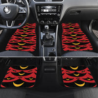 Hawaii Ahu Ula Inspired Car Mats Red Version LT05 Set 4pcs Red - Polynesian Pride