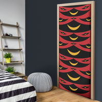 Hawaii Ahu Ula Inspired Door Cover Red Version LT05 - Polynesian Pride