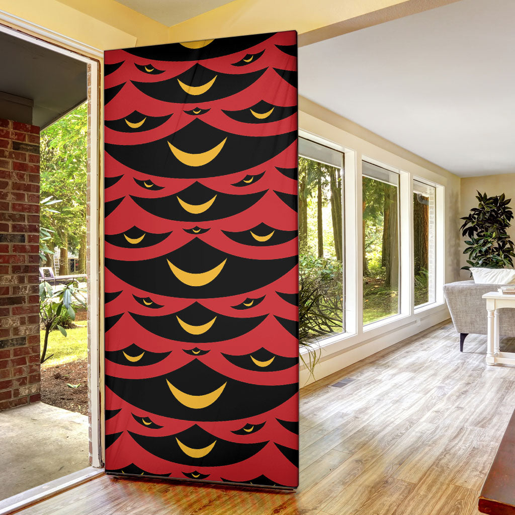Hawaii Ahu Ula Inspired Door Cover Red Version LT05 - Polynesian Pride