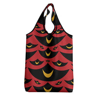 Hawaii Ahu Ula Inspired Grocery Bag Red Version LT05 - Polynesian Pride