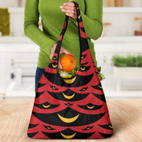 Hawaii Ahu Ula Inspired Grocery Bag Red Version LT05 - Polynesian Pride