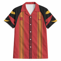 Hawaii Ahu Ula Inspired Hawaiian Shirt Red Version LT05 Red - Polynesian Pride