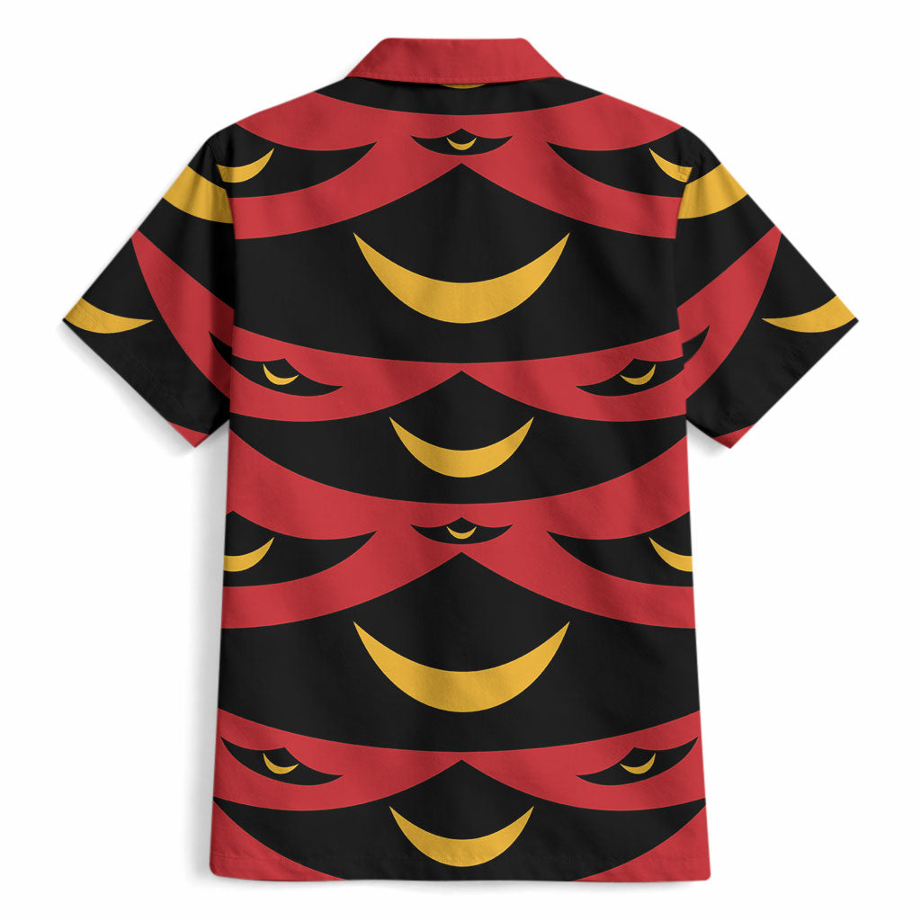 Hawaii Ahu Ula Inspired Hawaiian Shirt Red Version LT05 - Polynesian Pride