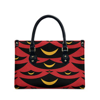Hawaii Ahu Ula Inspired Leather Bag Red Version LT05 - Polynesian Pride