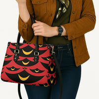 Hawaii Ahu Ula Inspired Leather Bag Red Version LT05 - Polynesian Pride