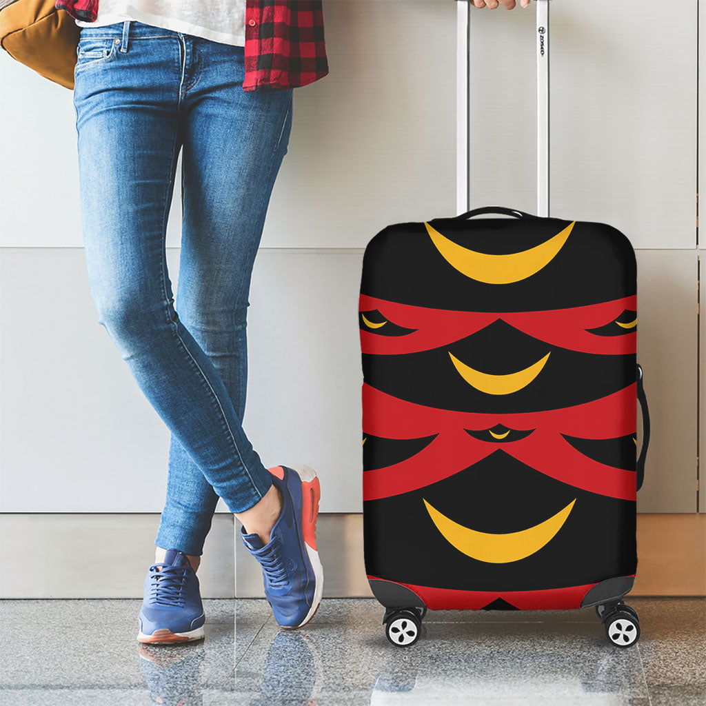 Hawaii Ahu Ula Inspired Luggage Cover Red Version LT05 - Polynesian Pride