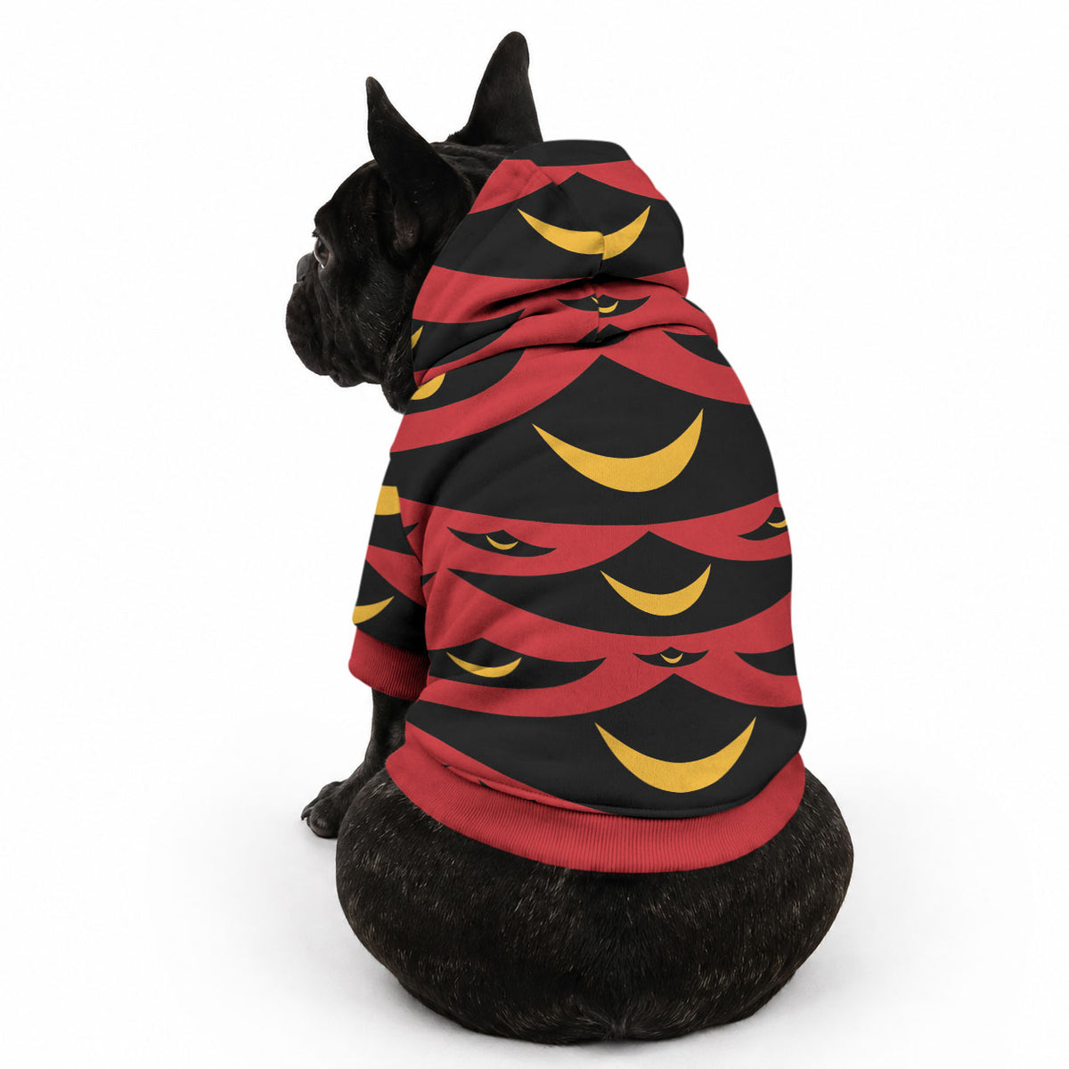 Hawaii Ahu Ula Inspired Pet Hoodie Red Version LT05 - Polynesian Pride