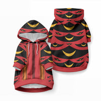 Hawaii Ahu Ula Inspired Pet Hoodie Red Version LT05 Pullover Red - Polynesian Pride
