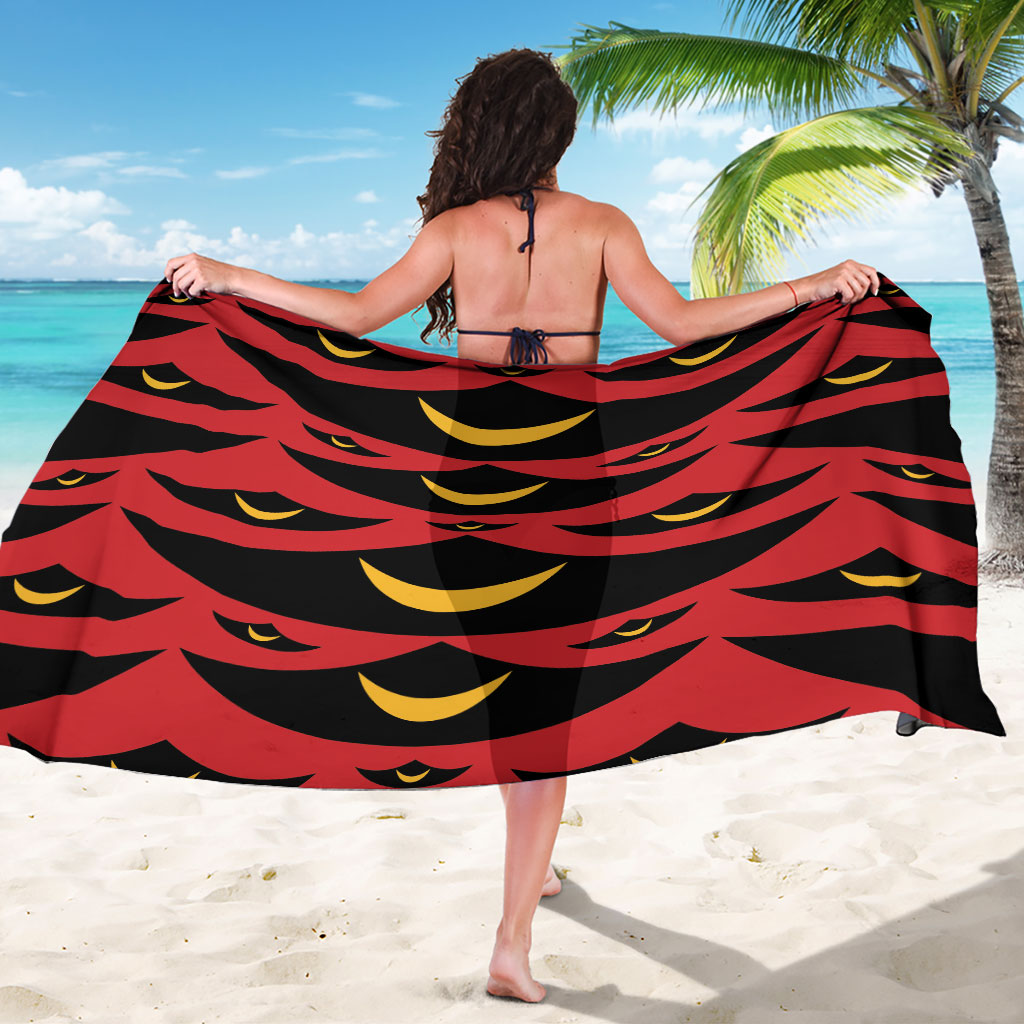Hawaii Ahu Ula Inspired Sarong Red Version LT05 - Polynesian Pride