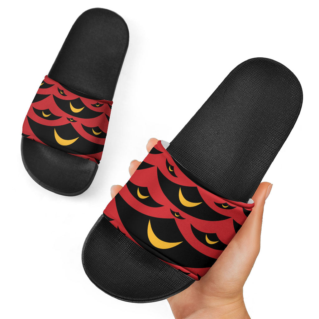 Hawaii Ahu Ula Inspired Slide Sandals Red Version LT05 - Polynesian Pride