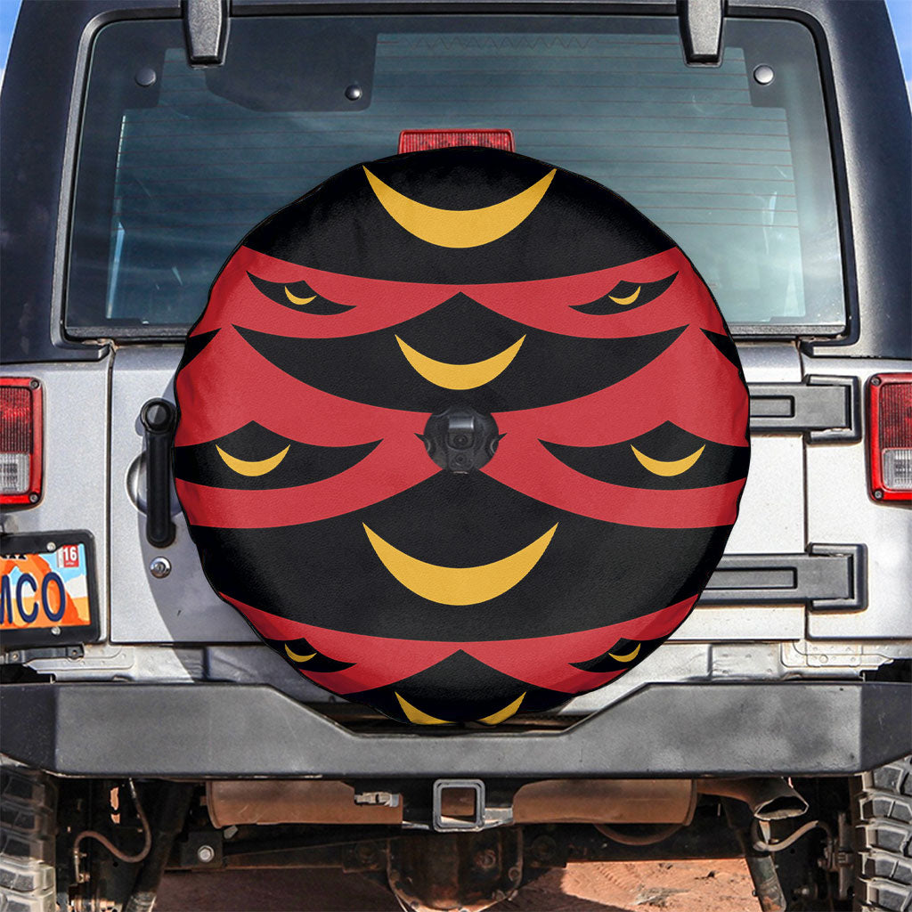 Hawaii Ahu Ula Inspired Spare Tire Cover Red Version LT05 Red - Polynesian Pride