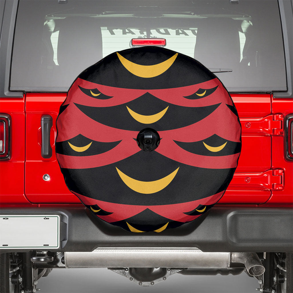 Hawaii Ahu Ula Inspired Spare Tire Cover Red Version LT05 - Polynesian Pride