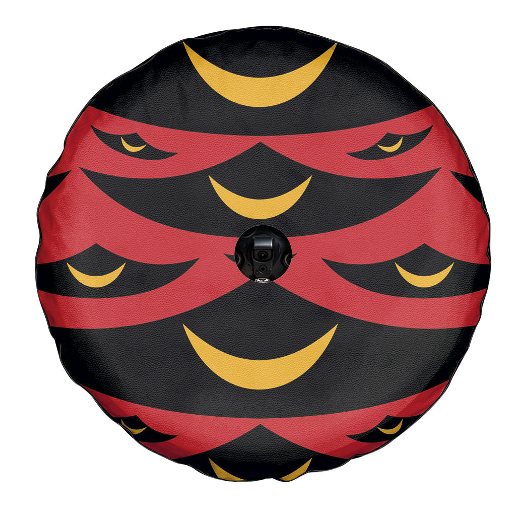 Hawaii Ahu Ula Inspired Spare Tire Cover Red Version LT05 - Polynesian Pride