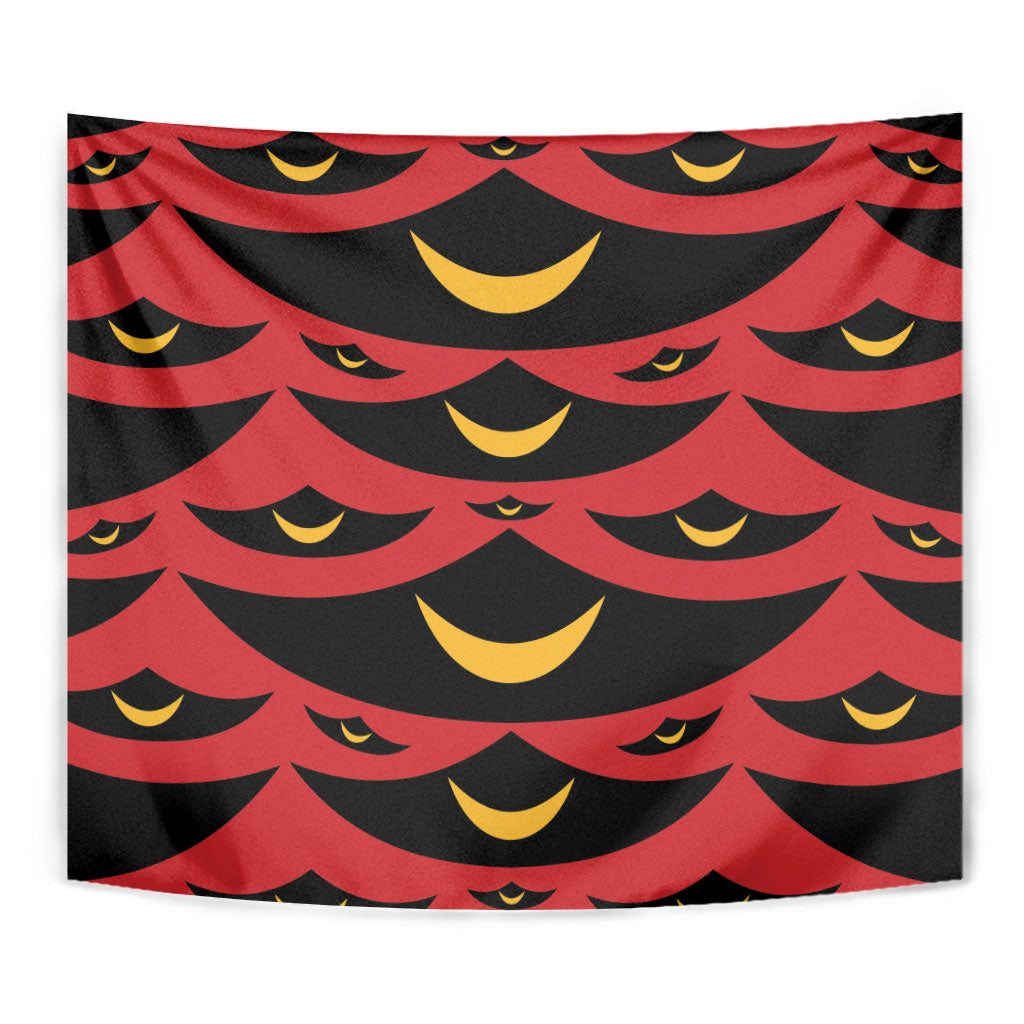 Hawaii Ahu Ula Inspired Tapestry Red Version LT05 - Polynesian Pride