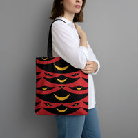 Hawaii Ahu Ula Inspired Tote Bag Red Version LT05 - Polynesian Pride