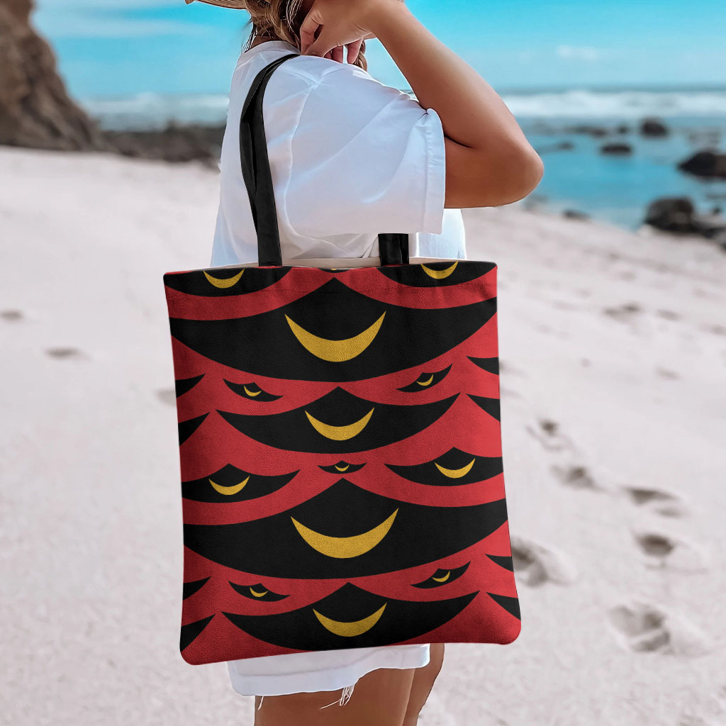 Hawaii Ahu Ula Inspired Tote Bag Red Version LT05 - Polynesian Pride