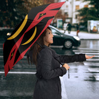 Hawaii Ahu Ula Inspired Umbrella Red Version LT05 - Polynesian Pride