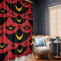 Hawaii Ahu Ula Inspired Window Curtain Red Version LT05 - Polynesian Pride