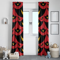 Hawaii Ahu Ula Inspired Window Curtain Red Version LT05 - Polynesian Pride