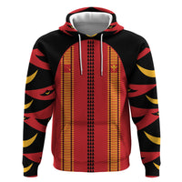 Hawaii Ahu Ula Inspired Zip Hoodie Red Version LT05 Pullover Hoodie Red - Polynesian Pride