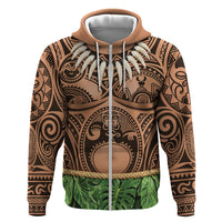 Hawaii Warrior Tattoo Inspired Hoodie Tropical Leaf Skirt Costume
