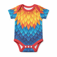 Polynesia Colorful Rooster Costume Baby Onesie LT05 Multicolor - Polynesian Pride