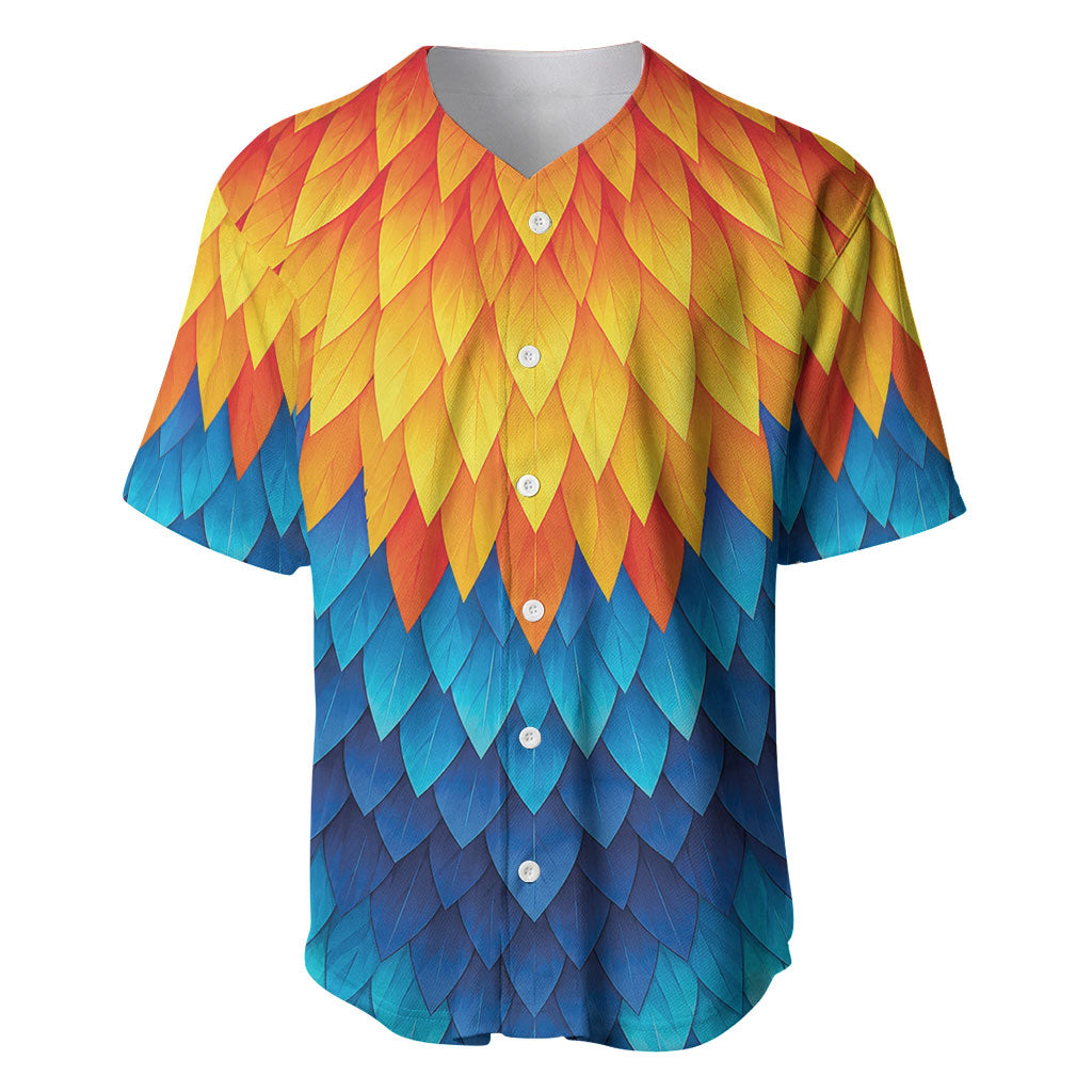 Polynesia Colorful Rooster Costume Baseball Jersey LT05 Multicolor - Polynesian Pride