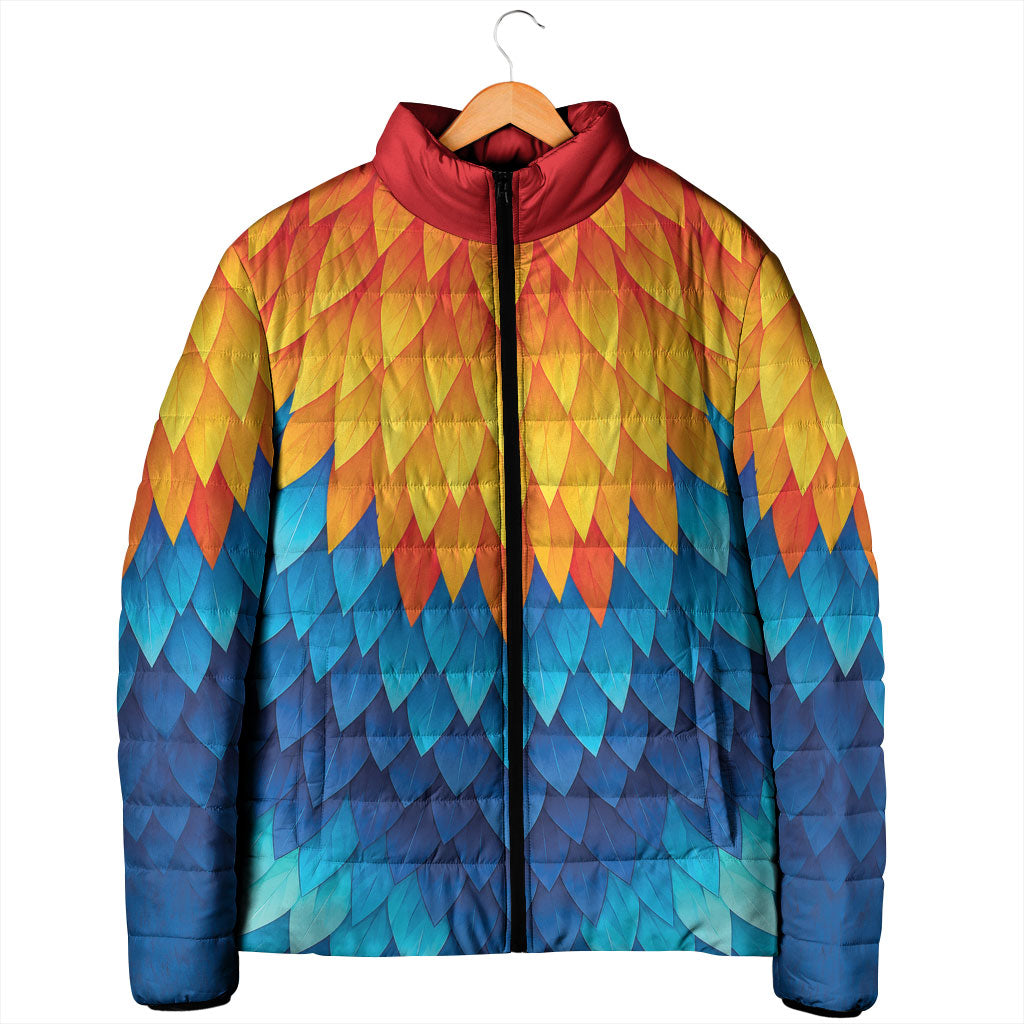 Polynesia Colorful Rooster Costume Padded Jacket LT05 - Polynesian Pride