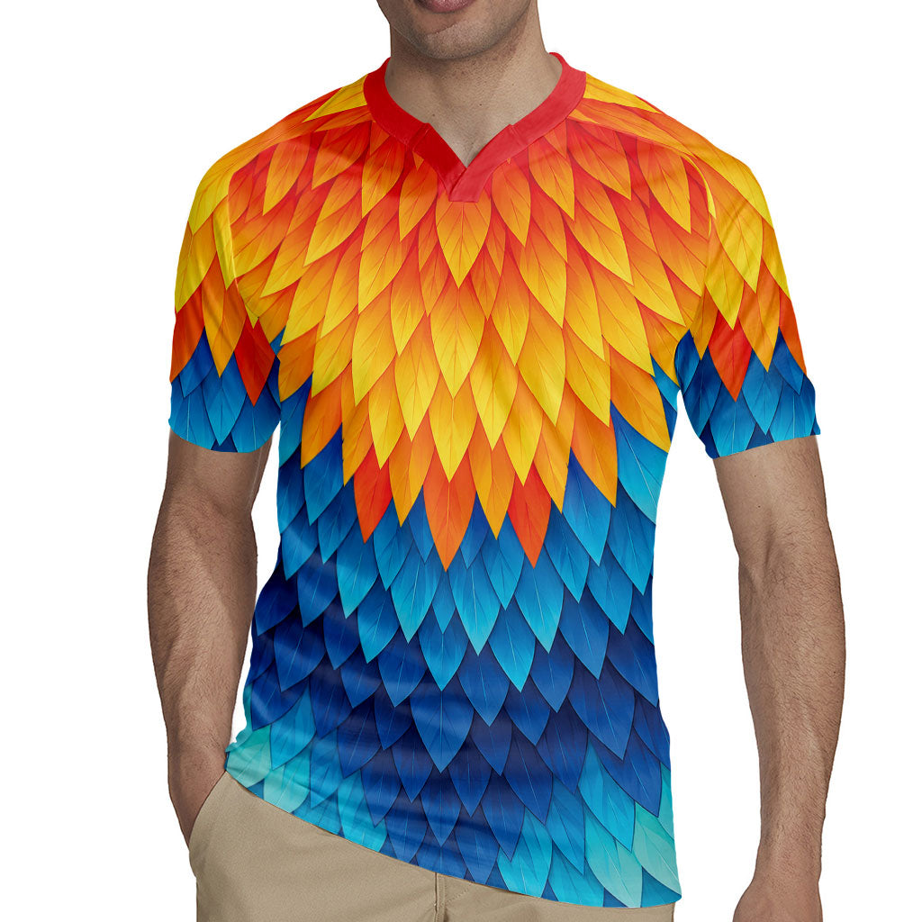 Polynesia Colorful Rooster Costume Rugby Jersey LT05 - Polynesian Pride