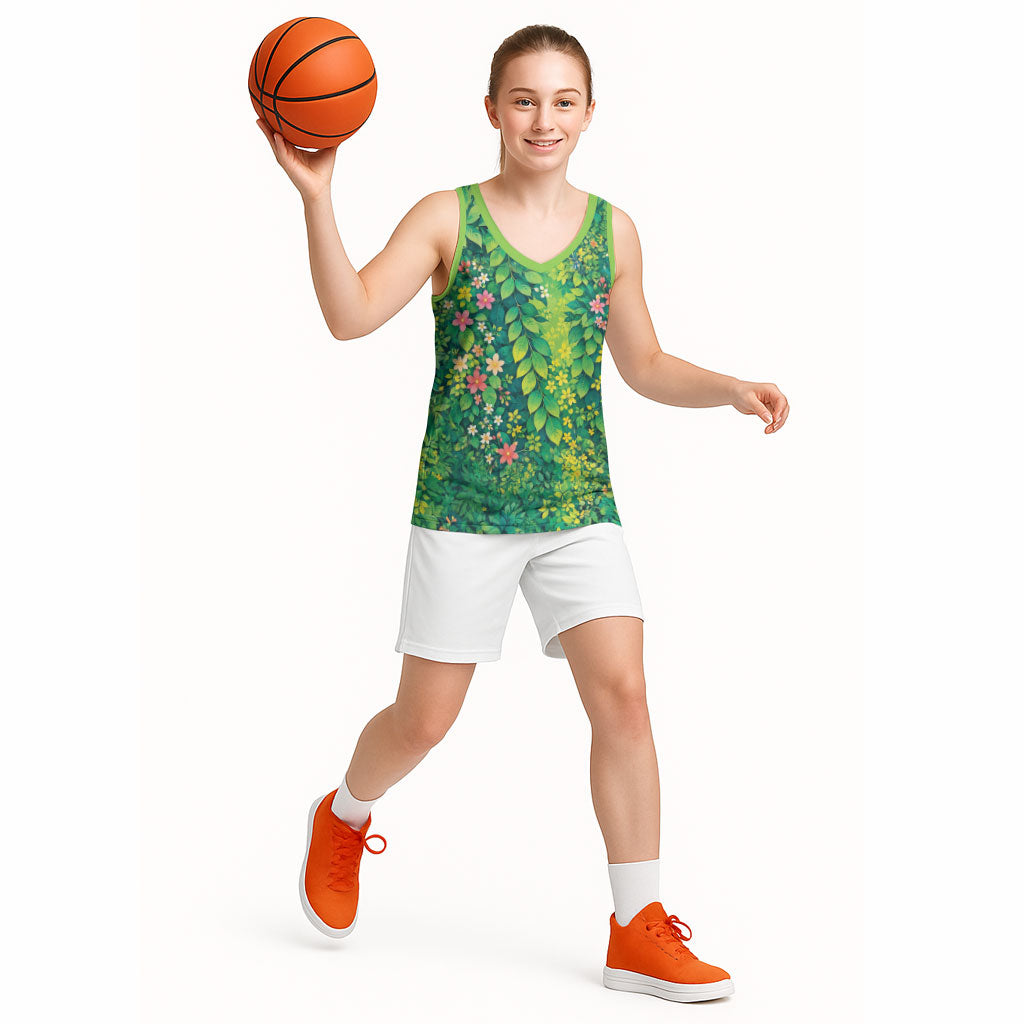 Polynesian Enchanted Mother Nature Costume Basketball Jersey LT05 - Polynesian Pride