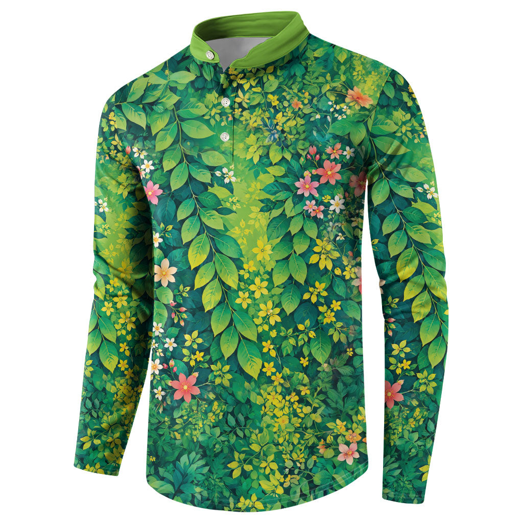 Polynesian Enchanted Mother Nature Costume Button Sweatshirt LT05 - Polynesian Pride