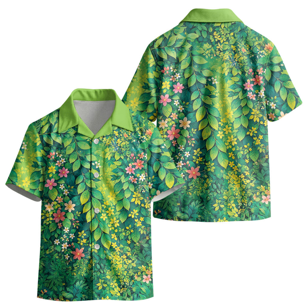 Polynesian Enchanted Mother Nature Costume Kid Hawaiian Shirt