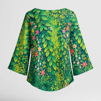 Polynesian Enchanted Mother Nature Costume Kimono Sleeve Blouse LT05 - Polynesian Pride