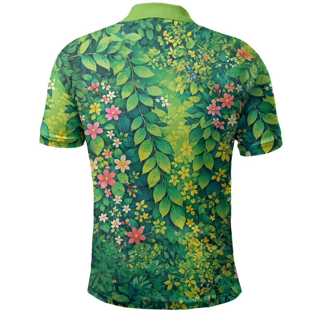 Polynesian Enchanted Mother Nature Costume Polo Shirt