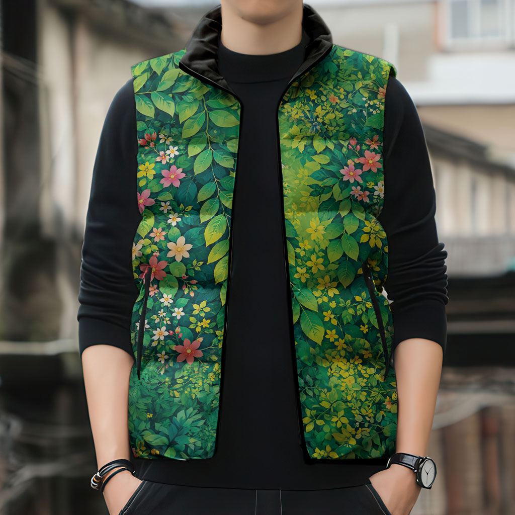 Polynesian Enchanted Mother Nature Costume Sleeveless Puffer Jacket LT05 - Polynesian Pride