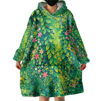 Polynesian Enchanted Mother Nature Costume Wearable Blanket Hoodie