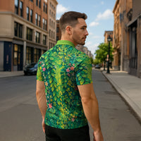 Polynesian Enchanted Mother Nature Costume Zipper Polo Shirt LT05 - Polynesian Pride