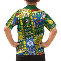Solomon Islands Christmas Hawaiian Shirt Festive Beach Vibes - Polynesian Pride