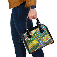 Solomon Islands Christmas Shoulder Handbag Festive Beach Vibes - Polynesian Pride