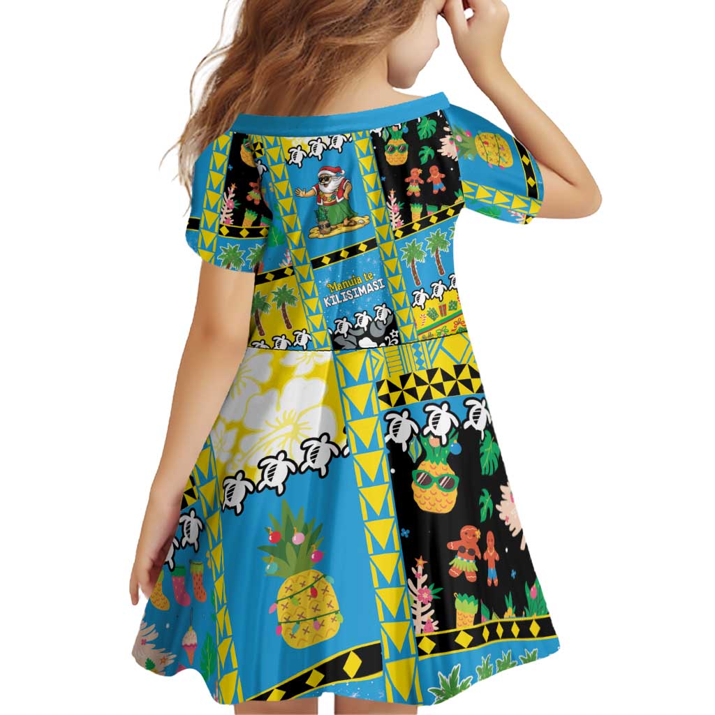 Tuvalu Christmas Family Matching Mermaid Dress and Hawaiian Shirt Festive Beach Vibes LT05 - Polynesian Pride