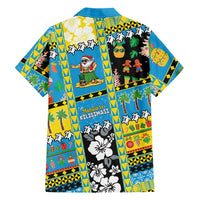 Tuvalu Christmas Family Matching Summer Maxi Dress and Hawaiian Shirt Festive Beach Vibes - Polynesian Pride