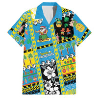 Tuvalu Christmas Hawaiian Shirt Festive Beach Vibes - Polynesian Pride