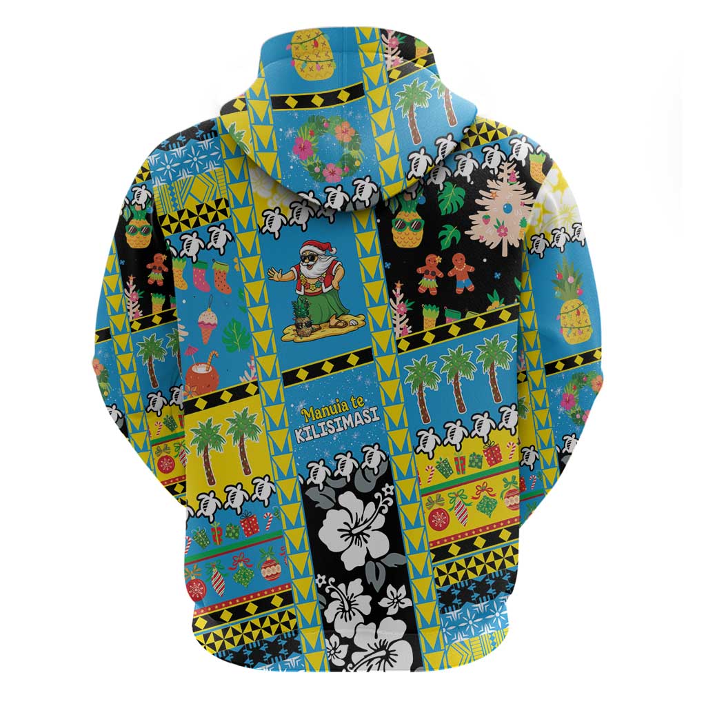 Tuvalu Christmas Hoodie Festive Beach Vibes - Polynesian Pride