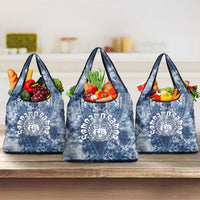Samoa 685 Grocery Bag Polynesian Pattern Tie Dye Style